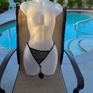 Black Sheer Mesh Panties Intimates